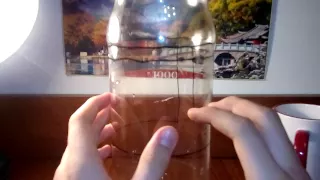 Кружка из пластиковой бутылки / Mug from a plastic bottle