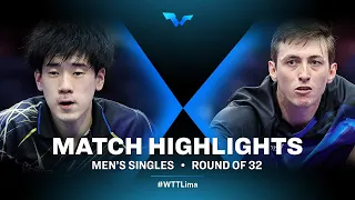 Ryoichi Yoshiyama vs Liam Pitchford | MS | WTT Contender Lima 2022 | (R32)