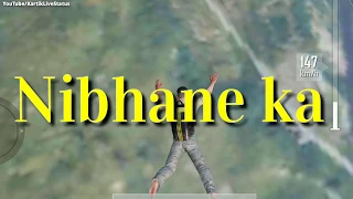 Mohabbat Nibhane Ka Tujhmein Ho Dum Hindi Ringtone WhatshApp Status Video Old Song Status
