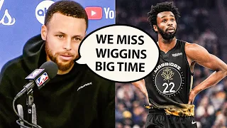 Things Aren't Looking Good For Andrew Wiggins & The Golden State Warriors
