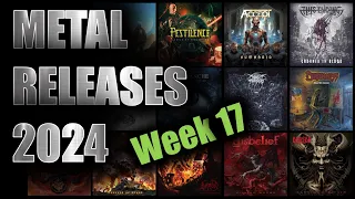 New Metal releases 2024 Week 17 (April 22nd - 28th)