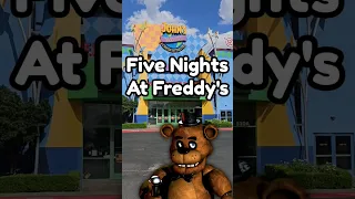 I Went to IRL Five Nights At Freddy's Location! #fnaf  #shorts #fivenightsatfreddys