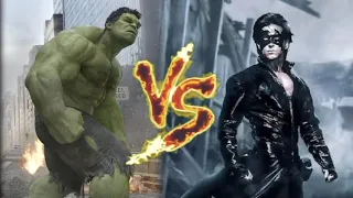 Hulk 🆚 Krrish । Supercut Superhero Battle Fight। @shanukevideos10M #subscribe #like #viralvideo #