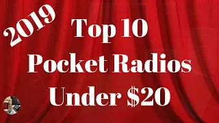 Top 10 Pocket Radios Under $20 | 2019 Edition