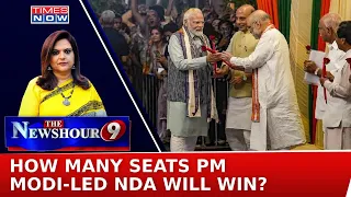 Times Now-ETG Survey: How Many Seats NDA, I.N.D.I.A Are Winning in LS Polls 2024? | Newshour