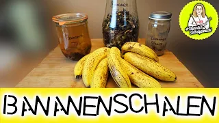 Bananenschalen als Dünger 🍅🌶️🥒🌹🌼