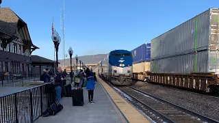 Amtrak Train bound to  Whitefish, Montana.  #Amtrak