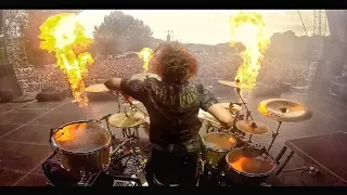 Miloš Meier - Masters of Rock 2017 - Dymytry drum solo