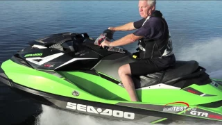 Sea-Doo GTR-X 230 (2017-) Test Video - By BoatTEST.com