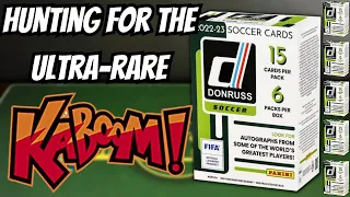 The Kaboom! Hunt Is Back On! 2022-23 Panini Donruss Soccer Blaster Box