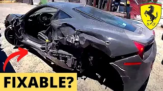 Rebuilding SALVAGE 2018 Ferrari 488 GTB [PART 5] (VIDEO #88)