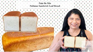 Pain Di Mie | Trained Bread Baker Shows How to Make Pullman Sandwich Loaf - HD 1080p