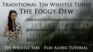 Traditional Tunes - The Foggy Dew Tin Whistle Tutorial - Play Along Tabs