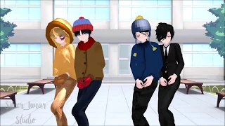 [MMD X South Park] Style, Creek, Bunny & Dip - New Thang *Ty for 500 subs*