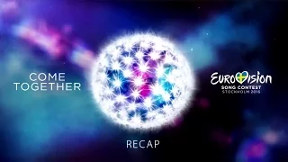 Eurovisión Song Contest 2016 Recap (Running Order) ● @EurovisionCL