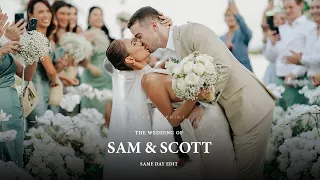 Samantha Bernardo and Scott Moore | CEBU On Site Wedding Film by Nice Print Photography