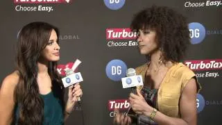 Esperanza Spalding [Past Winner] Interview Grammys 2012 -- TurboTax GRAMMYs Backstage