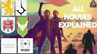 Dune 2  - All Houses & Factions Explained #dune #dunepart2