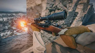 Sniper gameplay | Battle for Moscow | Enlisted [1440p 60fps] No Commentary