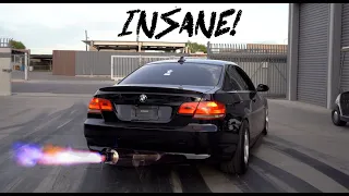 CRAZY SINGLE EXIT N54 SOUNDS LIKE 2JZ!!