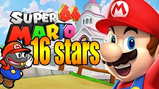 Mitch Jones Beats The Game in Less than 20 min !!! - Top 500 World Super Mario 64