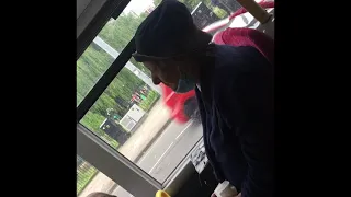 Old lady got annoyed by a local crackhead