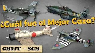 ¿Cuál fue el Mejor Caza de la Segunda Guerra Mundial?