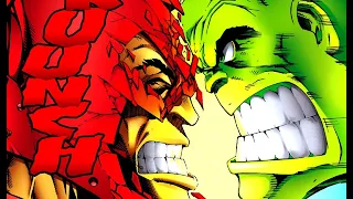 Hulk Shatters Juggernaut's Helmet in Doctor Strange's Illusion