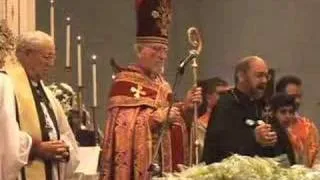 Archbishop Aris Shirvanian Visits St John's Armenian Church