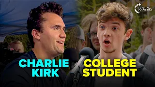 Charlie Kirk vs. Student DEBATE: Should English Be the Official Language of the USA?
