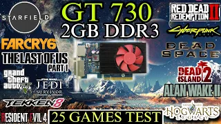 GT 730 (2GB) In Early 2024 | Test In 25 Games | Does its Exist In 2024