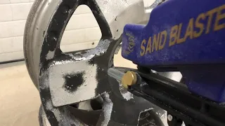 Amazon sand blaster with filtered play sand