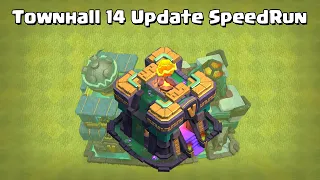 Townhall(14) Update SpeedRun | Clash of Clans | *New Townhall* | NoLimits