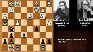 Krzysztof Pytel vs Mikhail Tal - Jurmala (1983)