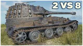 VK 72.01 (K) – БОЕВАЯ СТЕНА – 2 vs 8