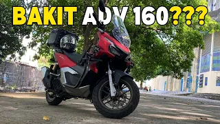 BAKIT HONDA ADV 160? | ADV 160 REVIEW | HONDA ADV 160 SPECS