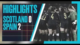 HIGHLIGHTS | Scotland v Spain | SWNT