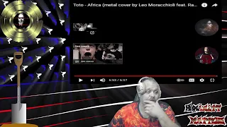 Savage Reactions Toto - Africa (metal cover by Leo Moracchioli feat. Rabea & Hannah)