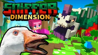 Minecraft Sniffer Dimension Gameplay