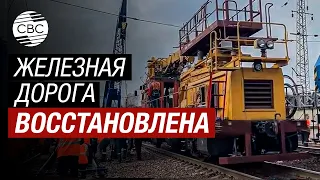 Разбор завалов на месте обрушения моста в Вязьме почти завершен