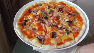 wild mushroom pizza / пицца с лесными грибами