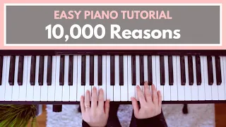 10,000 Reasons - Matt Redman (Piano Tutorial)