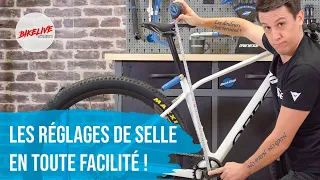 Mécanique VTT - réglez Hauteur / Recul / Inclinaison de la selle... Tout pour éviter les douleurs !