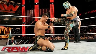 Kalisto vs. Alberto Del Rio - WWE World Heavyweight Championship Tournament Quarterfinal Match: Raw,