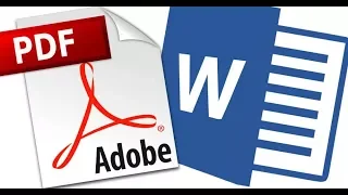 CÓMO CONVERTIR ARCHIVOS DE  PDF A WORD SIN PROGRAMAS, SOLO USANDO WORD 2013 - 2018