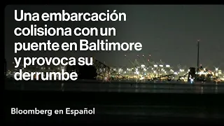 Un puente de Baltimore se derrumba por el impacto de una embarcación