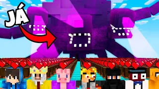 Vytrollil jsem 7 Youtuberů DĚSIVÝM BOSSEM v Minecraftu....