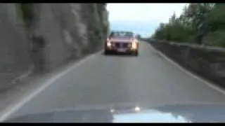 Alfa Romeo 1750 GTV sui tornanti del Lago di Garda