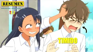 🔺EL CHICO TIMIDO QUE SE ENAMORA DE LA CHICA SOCIAL | Ijiranaide, Nagatoro san T1 y 2 RESUMEN ANIME