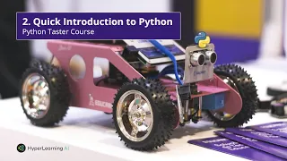 Python Taster Course - Module 2 - Quick Introduction to Python